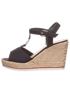 Keilsandaletten in Dunkelblau>Tom Tailor Outlet