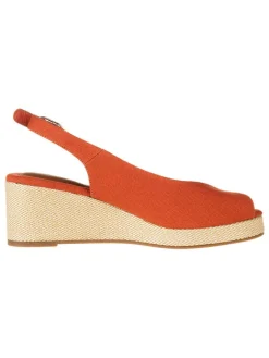 Keilsandaletten in Rot>Tommy Hilfiger Online