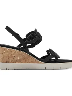 Tamaris Sandalen^Keilsandaletten in Schwarz