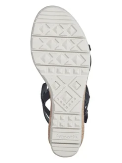 Tamaris Sandalen^Keilsandaletten in Schwarz