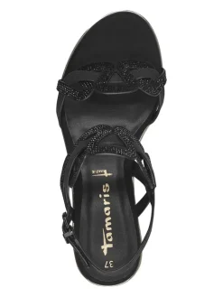 Tamaris Sandalen^Keilsandaletten in Schwarz