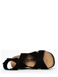 Keilsandaletten in Schwarz><noscript><img width=