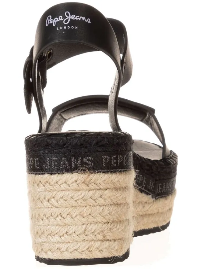 Pepe Jeans FOOTWEAR Sandalen^Keilsandaletten in Schwarz