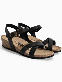 Keilsandaletten "Lecheria" in Schwarz>Sunbay Sale