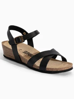 Keilsandaletten "Lecheria" in Schwarz>Sunbay Sale