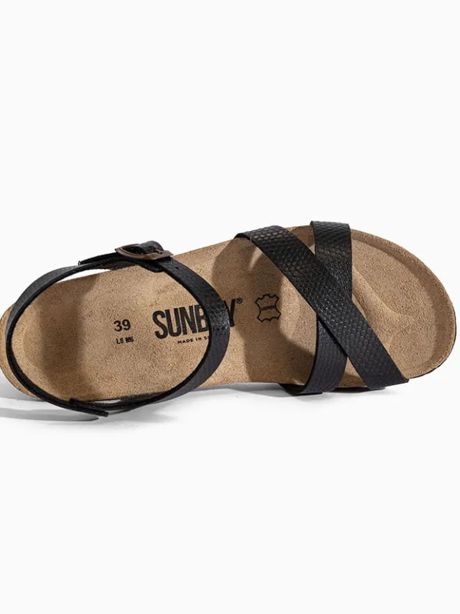 Keilsandaletten "Lecheria" in Schwarz>Sunbay Sale