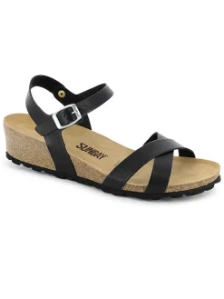 Keilsandaletten "Lecheria" in Schwarz>Sunbay Discount