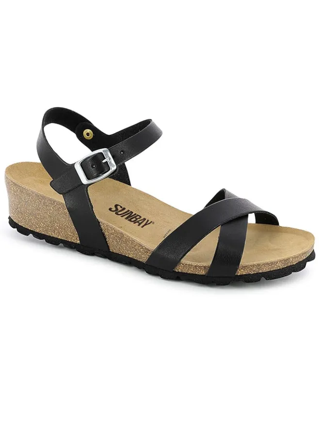 Keilsandaletten "Lecheria" in Schwarz>Sunbay Discount