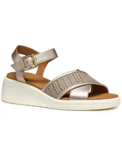 Keilsandaletten "Meliconia" in Gold>Geox Best