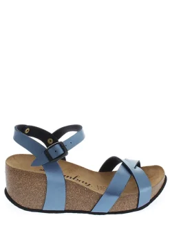Keilsandaletten "Pivoine" in Hellblau>Sunbay Best
