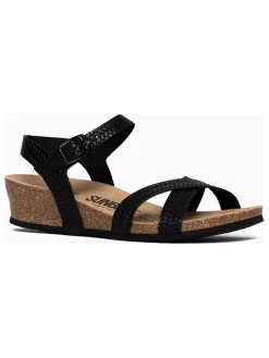 Keilsandaletten "Semi-Compensees" in Schwarz>Sunbay