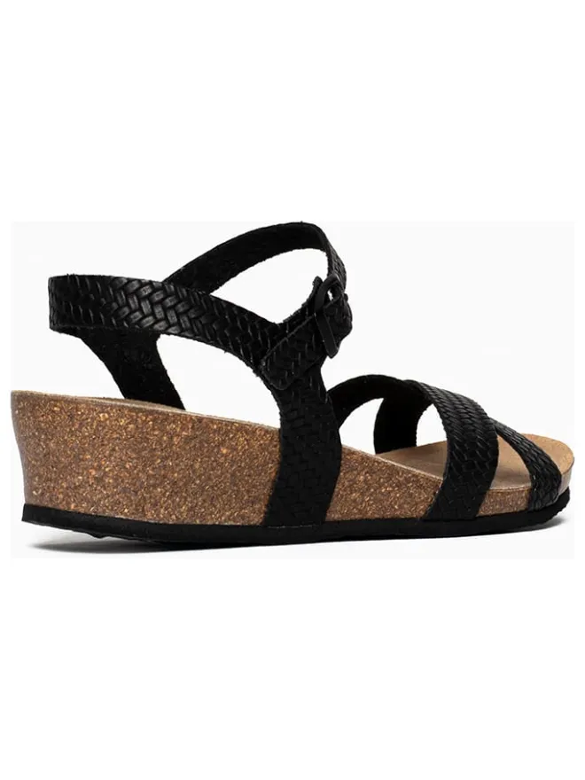 Keilsandaletten "Semi-Compensees" in Schwarz>Sunbay