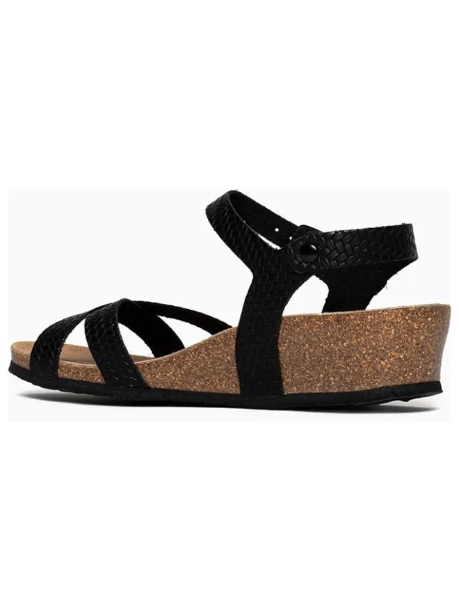 Keilsandaletten "Semi-Compensees" in Schwarz>Sunbay