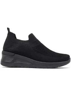 Sixth Sens Halbschuhe^Keilslipper in Schwarz