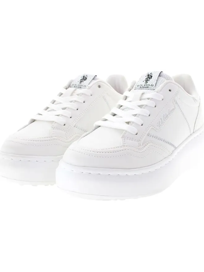 U.S. Polo Assn. Sneakers^Keilsneakers in Weiß