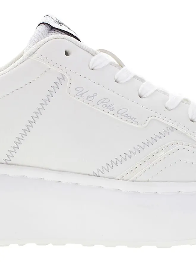 U.S. Polo Assn. Sneakers^Keilsneakers in Weiß