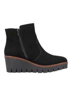 Keilstiefeletten in Schwarz>rieker Clearance