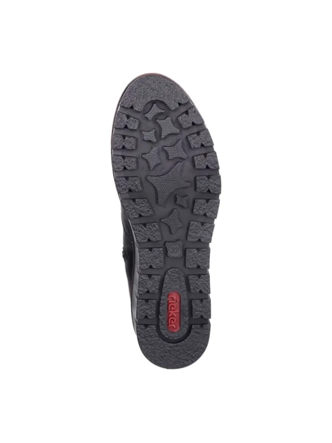Keilstiefeletten in Schwarz>rieker Hot