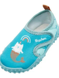 Playshoes Badeschuhe^Kinder Badeschuh "Aqua-Schuh Einhornmeerkatze" in Grün