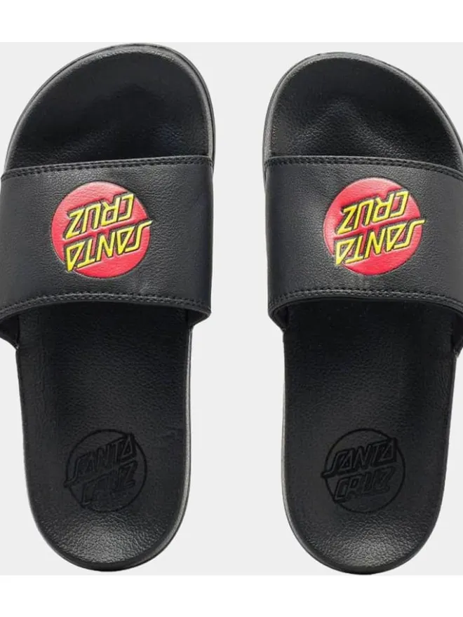Kinder Badeschuh "Youth Classic Dot" in Schwarz>Santa Cruz Hot