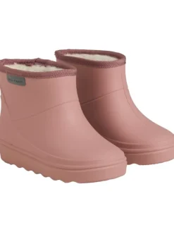 Kinder Gummistiefel "Thermo Boots Short Solid" in Rosa>En Fant New