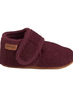 En Fant Halbschuhe·Slipper^Kinder Slipper "Baby Wool slippers" in Rot