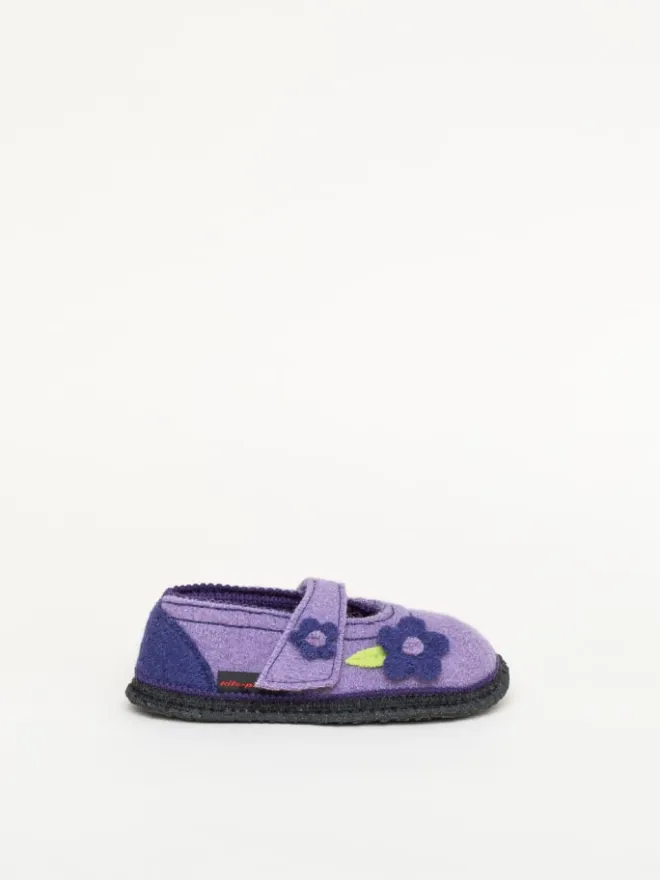 kitz-pichler Hausschuhe^Kinderhausschuh "Becky" in Violett