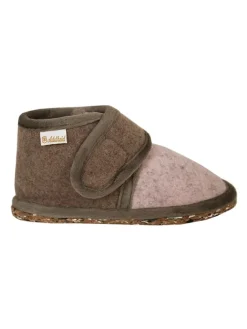Adelheid Hausschuhe^Kinderpantoffeln rosa in Beige