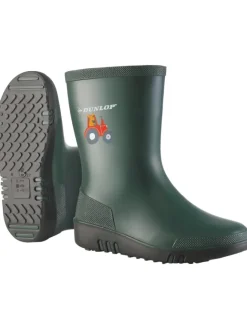 Kindersteifel Mini in grün>Dunlop New