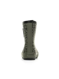 Kinderstiefel Nature Krokodil in oliv/schwarz><noscript><img width=