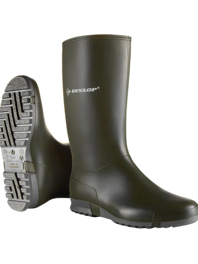 Kinderstiefel Sport in grün>Dunlop Clearance