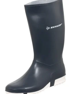 Dunlop Gummistiefel|Gummistiefel^Kinderstiefel Sport in grau/weiß