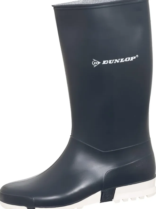 Dunlop Gummistiefel|Gummistiefel^Kinderstiefel Sport in grau/weiß