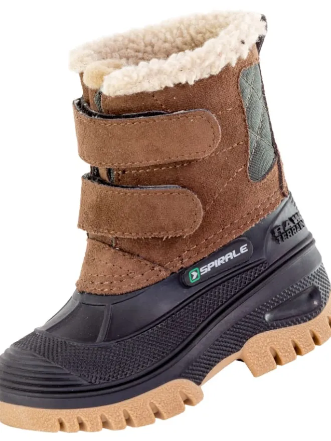Spirale Stiefel & Boots·Stiefel^Kinder-Winterstiefel Pauli gefüttert in braun