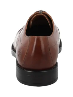 Klassische Halbschuhe in cognac><noscript><img width=