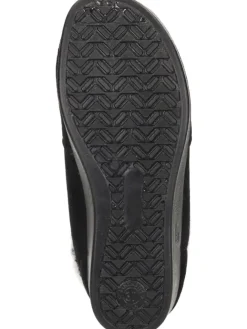 Klassische Halbschuhe, Klassische Hausschuhe in schwarz><noscript><img width=