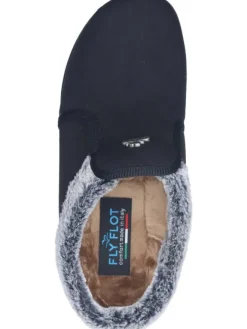 Klassische Halbschuhe, Klassische Hausschuhe in schwarz><noscript><img width=