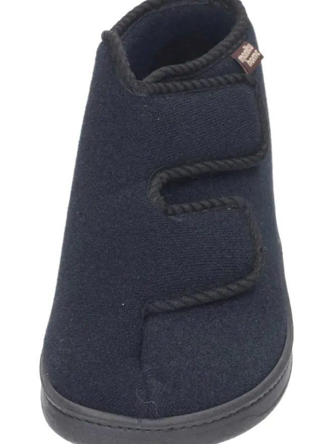 Klassische Hausschuhe in schwarz>Manitu-Home Clearance