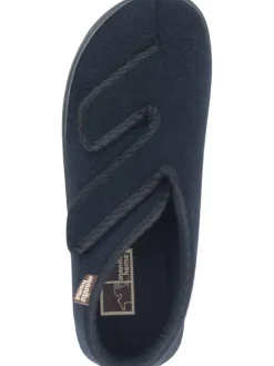 Klassische Hausschuhe in schwarz><noscript><img width=