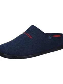 Klassische Hausschuhe in blau>FlyFlot Hot