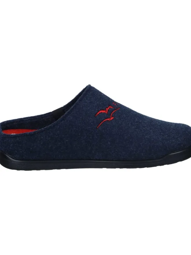 Klassische Hausschuhe in blau>FlyFlot Hot