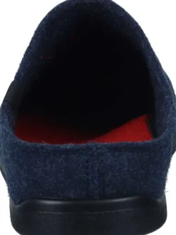 Klassische Hausschuhe in blau><noscript><img width=