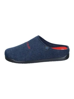 Klassische Hausschuhe in blau><noscript><img width=