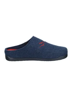 Klassische Hausschuhe in blau><noscript><img width=