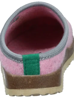 Klassische Hausschuhe in rosa><noscript><img width=