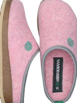 Klassische Hausschuhe in rosa><noscript><img width=