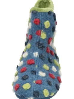 Klassische Hausschuhe in blau><noscript><img width=