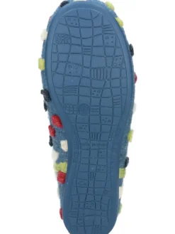 Klassische Hausschuhe in blau><noscript><img width=