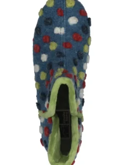 Klassische Hausschuhe in blau><noscript><img width=