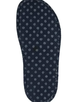 Klassische Hausschuhe in mittelblau><noscript><img width=